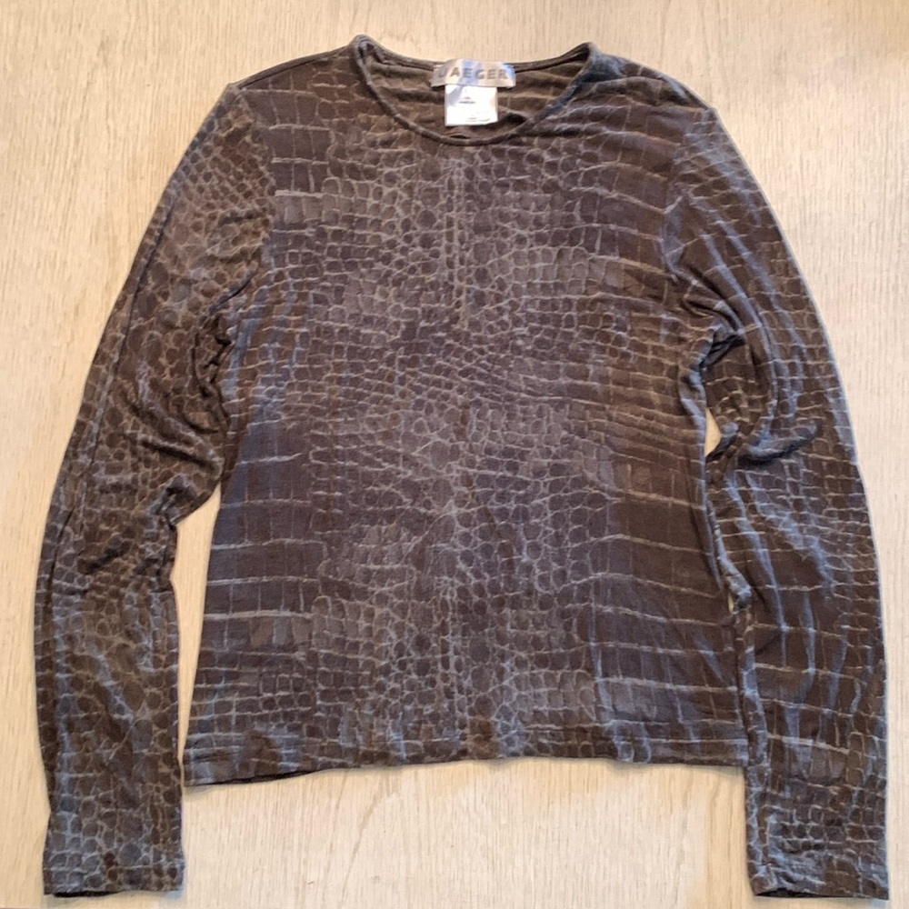 Jaeger Animal print Top size Medium